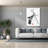 'Giraffe' by Pechane, Canvas Wall Art-101632394