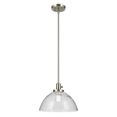 11" 1-Light Dome Pendant