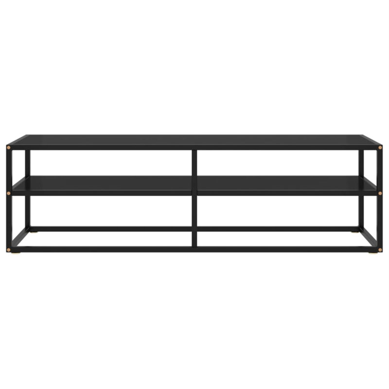 Meuble télé Ebern Designs, Noir