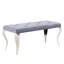 Banc rembourré en velours Genuta-34833389