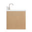 Meuble-lavabo mural simple 55 po avec comptoir en quartz blanc pur 1,5 po Mulloy-1954493596-1954493598