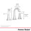 Belmeade Two-Handle 8-Inch Widespread Bathroom Faucet-89404535