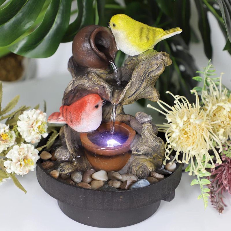 Indoor Fountain with Lights