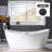 Vital 71'' x 31.5'' Soaking Acrylic Bathtub-107102845-107102849