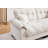 Pleated Chenille Three-Seater Sofa-1569624482
