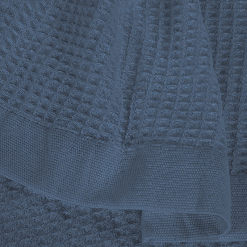 Très grand jeté en coton Pointehaven, Gris anthracite, Twin/Twin XL