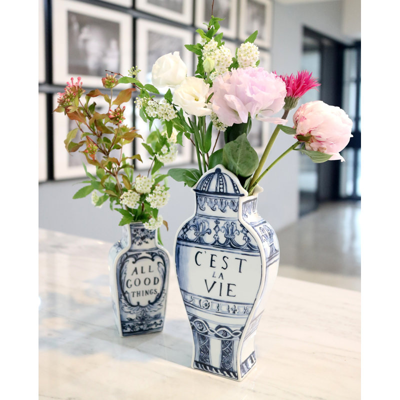 Well Versed Ceramic Table Vase