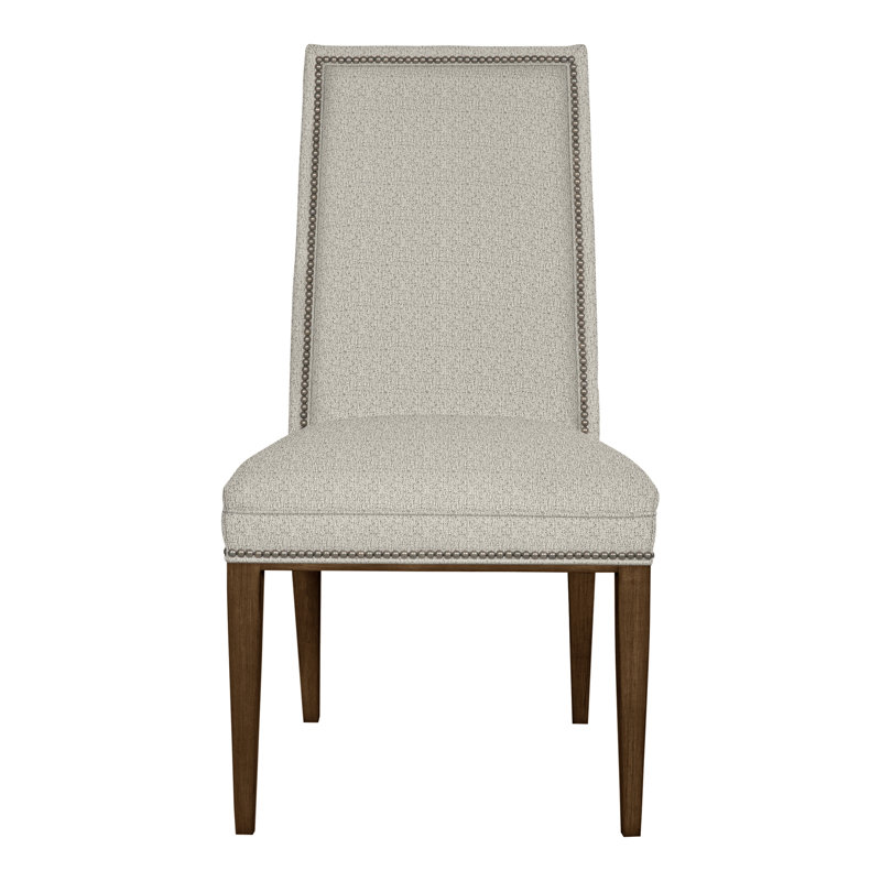 Hanover By Michael Weiss Upholstered Dining Chair, Yes, Tuck Metal, Havana