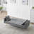 71.7 - Inch Grey Teddy Fleece Sofa Bed With Two Included Throw Pillows-591055914
