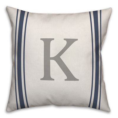 Housse et insert de coussin carré Monogram