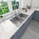 Sinber 33" x 22" Kitchen Sink Drop In Double Bowl with 18 Gauge Stainless Steel
