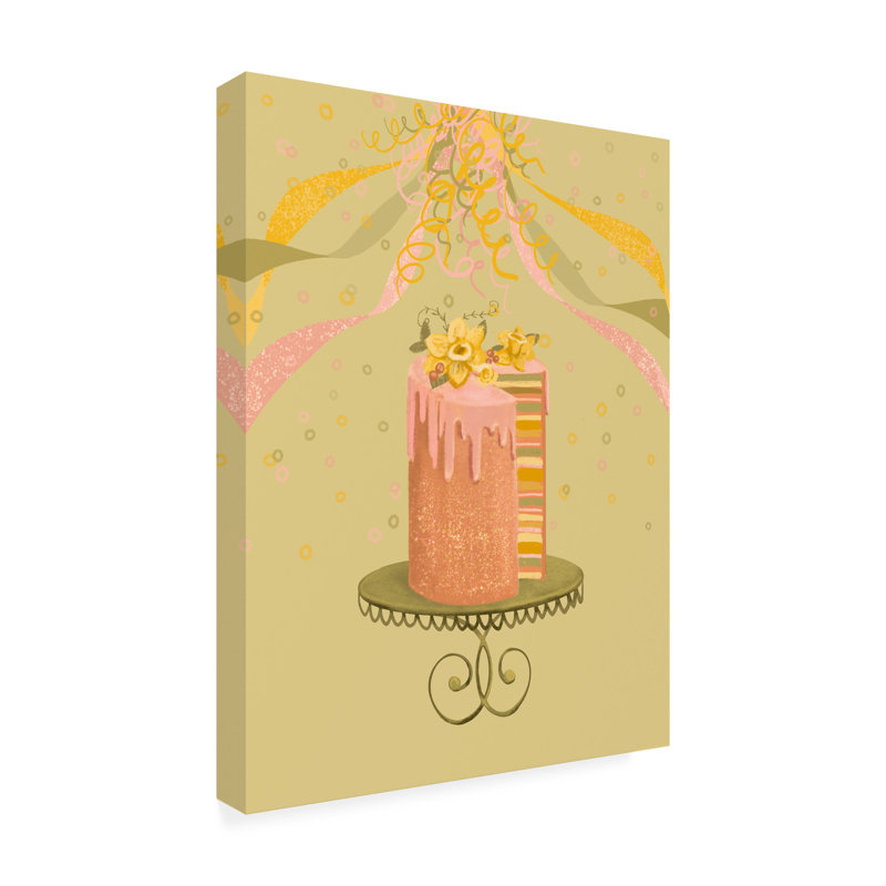 Christine Rotolo Party Time Desserts 2, reproduction sur toile, H 47 po x l 35 po x P 2 po