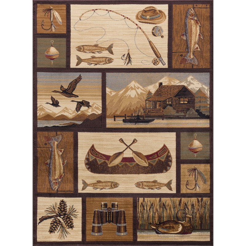 Alers Indoor Rug, Rectangle 8' x 11'