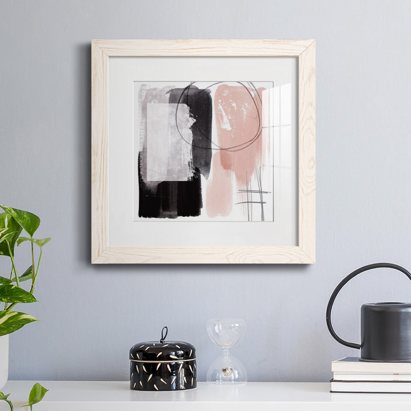 Coexistance I-Premium, reproduction encadrée - prête à être accrochée, H 31,5 po x l 31,5 po x P 1,5 po, Blanc