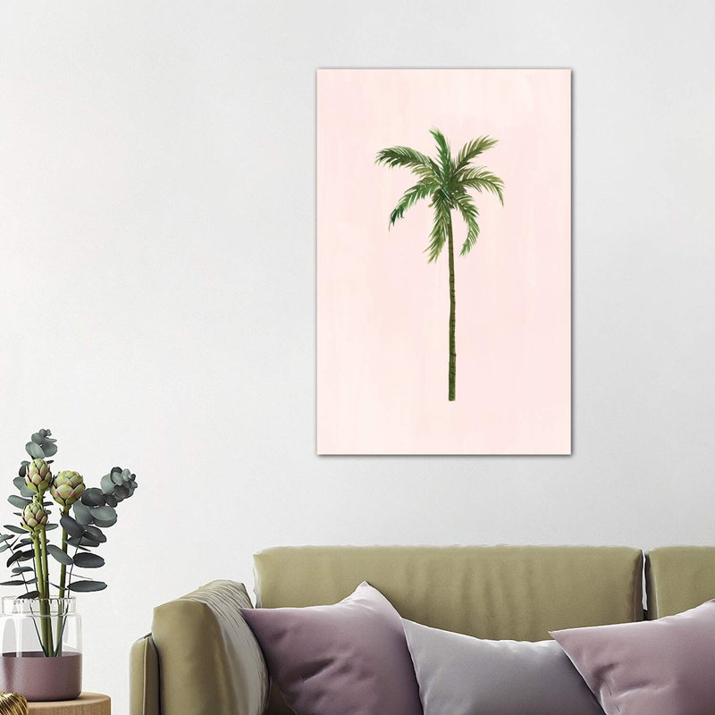 Palm Tree by Sabina Fenn - Wrapped Canvas Print, 101.6cm H x 66.04cm W x 1.91cm D