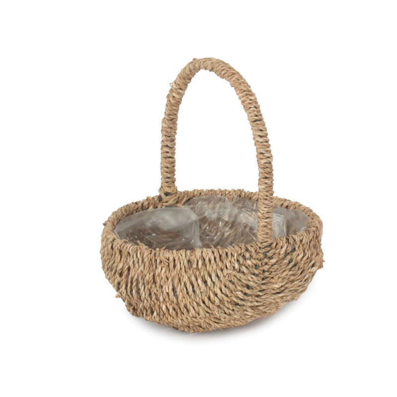 Wicker Laundry Basket with Handles