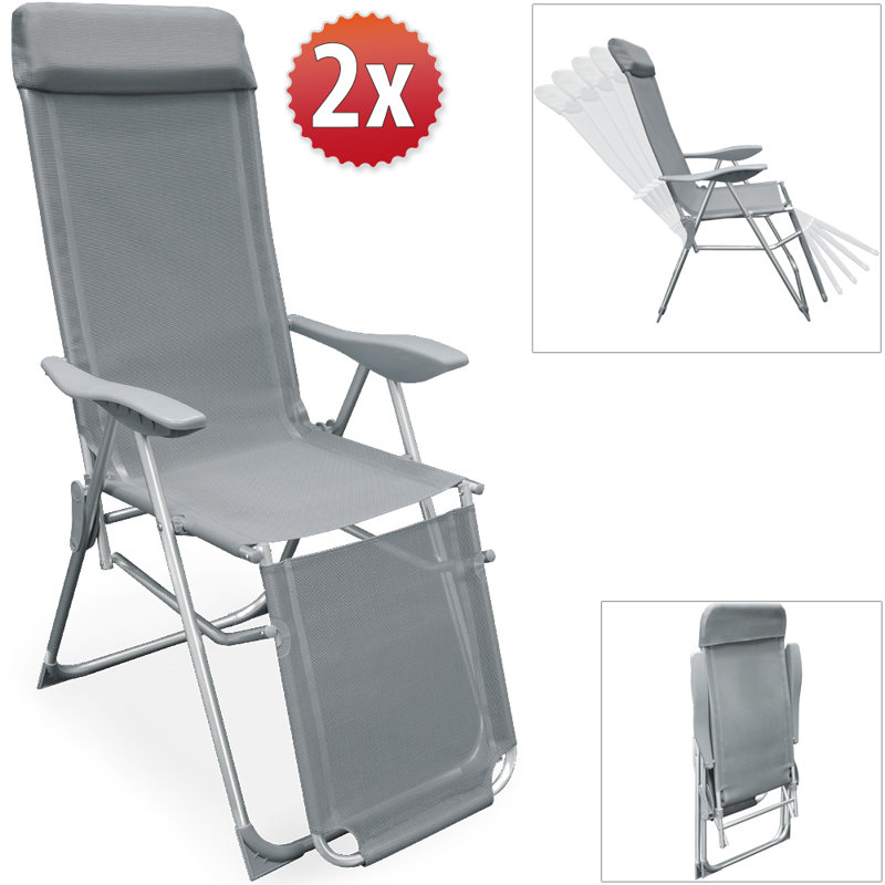 Beulah Reclining Sun Lounger with Cushion