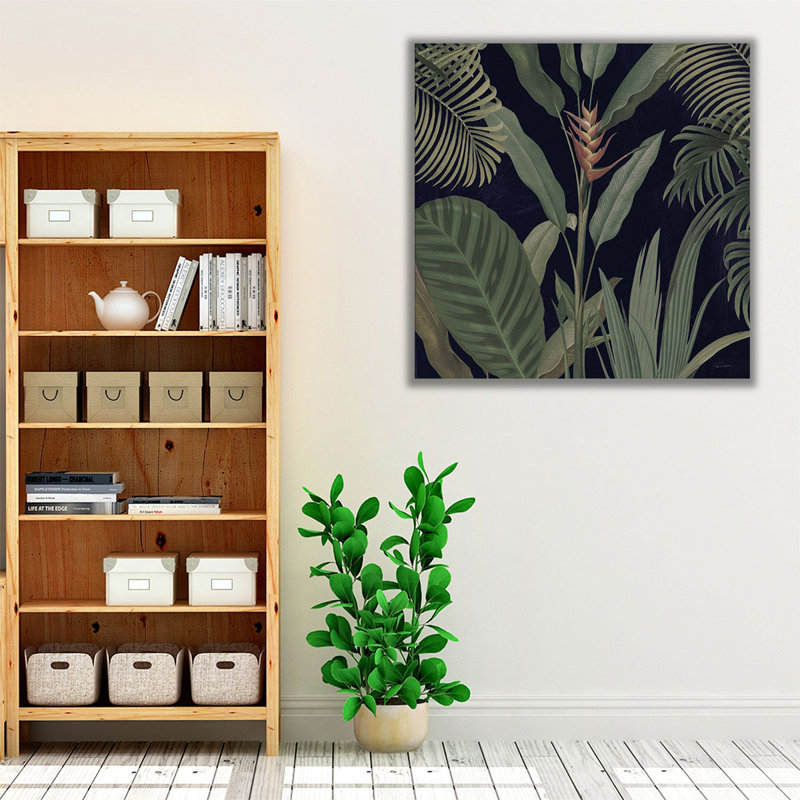 «Dramatic Tropical II», reproduction d'art sur toile, H 40 po x l 40 po