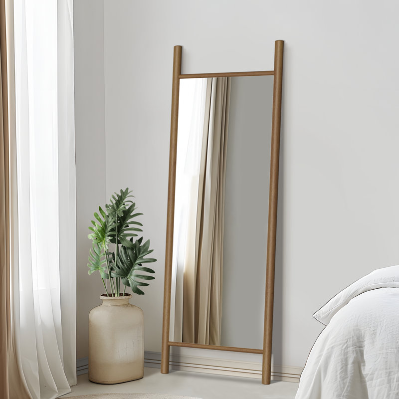 Miroir mural Merienne, Brun, 64 po x 21 po