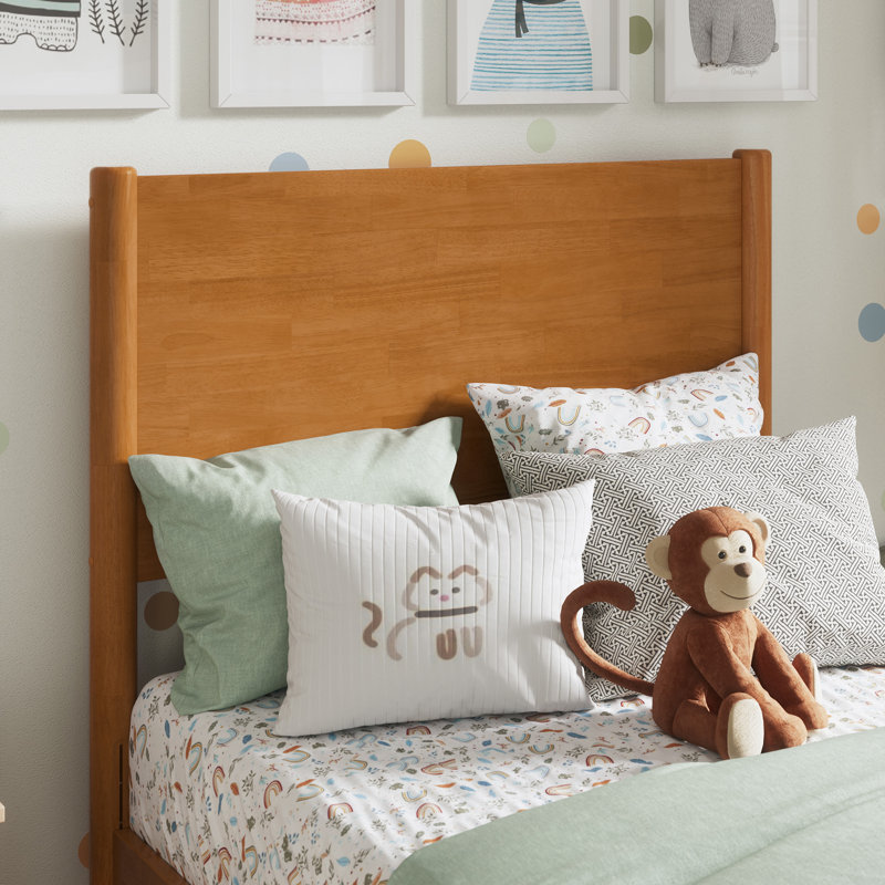 Lit plateforme Bromwyn, Simple, Caramel clair