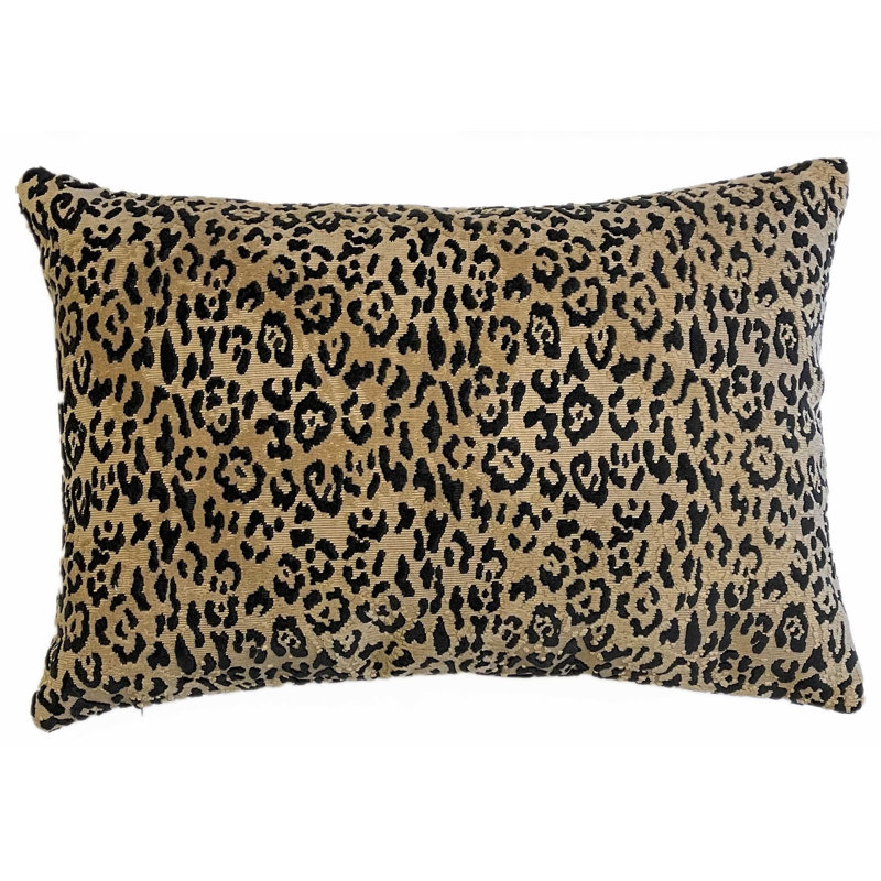 Animale Gross Point / Epingle Velvet Throw Pillow Cover And Insert
