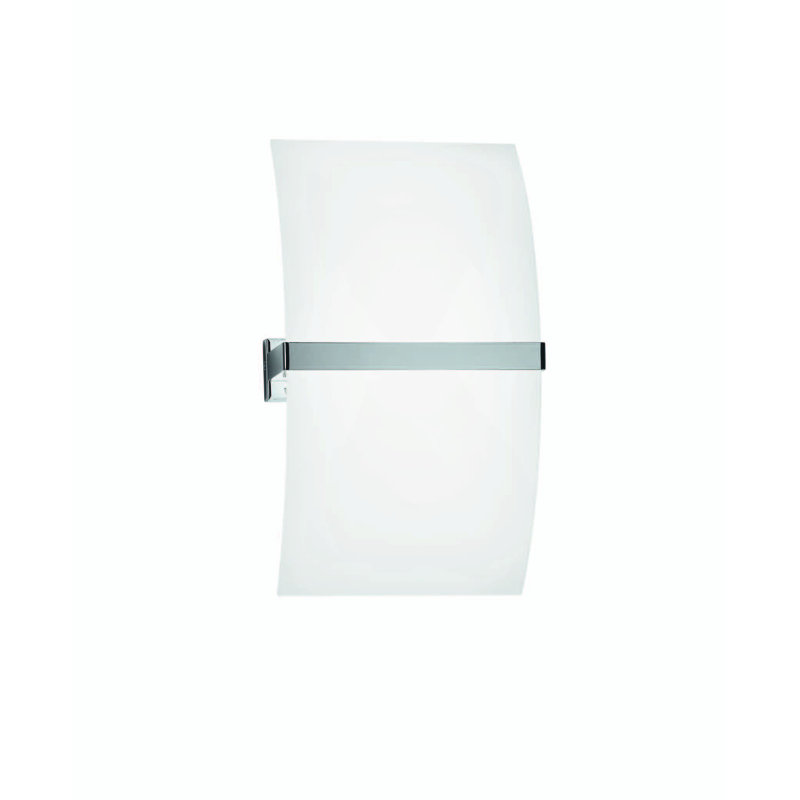 Emiliano Chrome LED Flush Mounted Sconce
