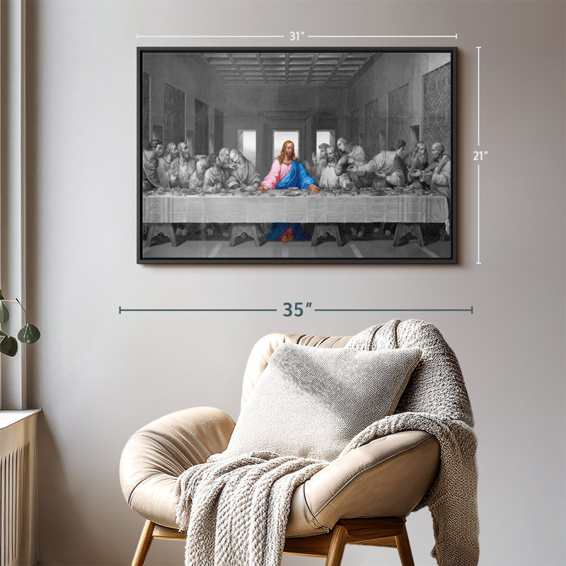 " The Last Feast ", 31" H x 21" W