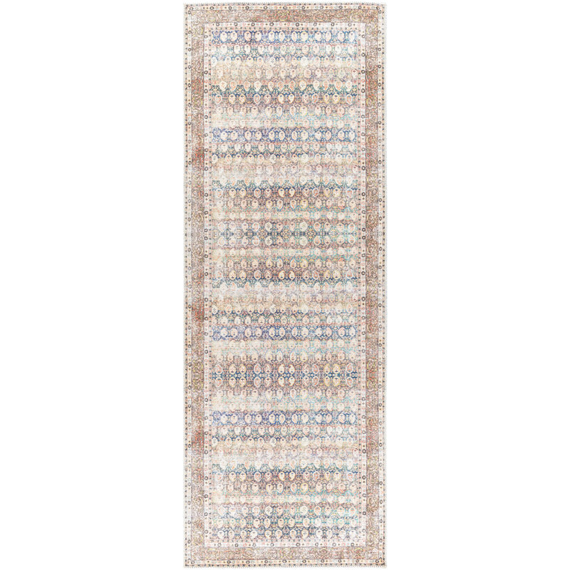 Gullveig Oriental Indoor Rug, Runner 2'7" x 10'