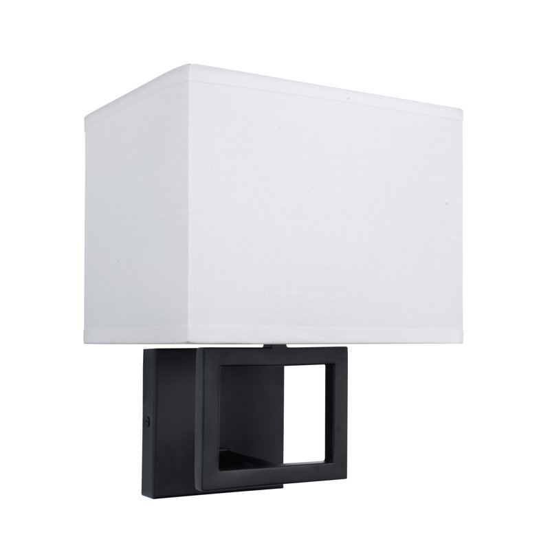 Pranisha Steel Armed Sconce, Black
