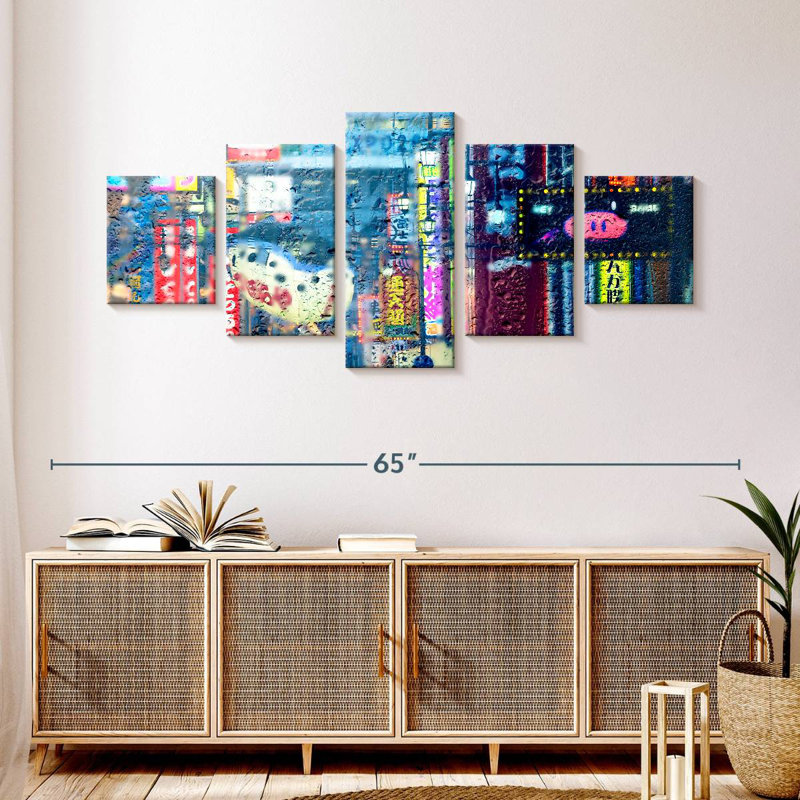 Osaka, 24" H x 55" W