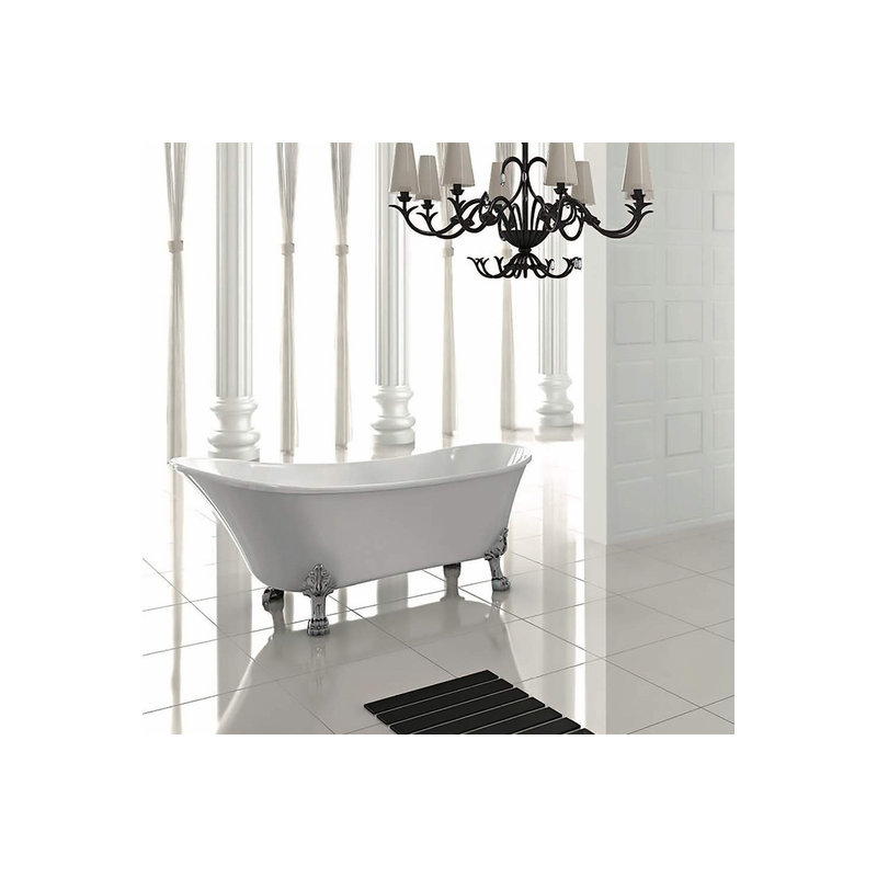 68.8'' L Freestanding Soaking Bathtub