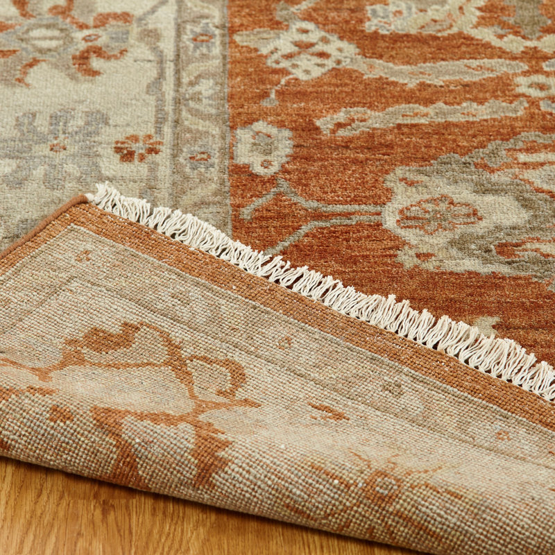 Prange Wool Oriental Indoor Rug, Rectangle 12' x 18'
