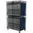 Blantex Cart for Easy Storage and Movement with 3 Full Steel Shelf Cart with 20 XB-1 Cots