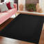 Black Non Slip ROCCO Area Rugs & Runners – Luxury Living Room Carpet, Bedroom Rug, Kitchen Floor Mat & Hallway Door Mat-315612200