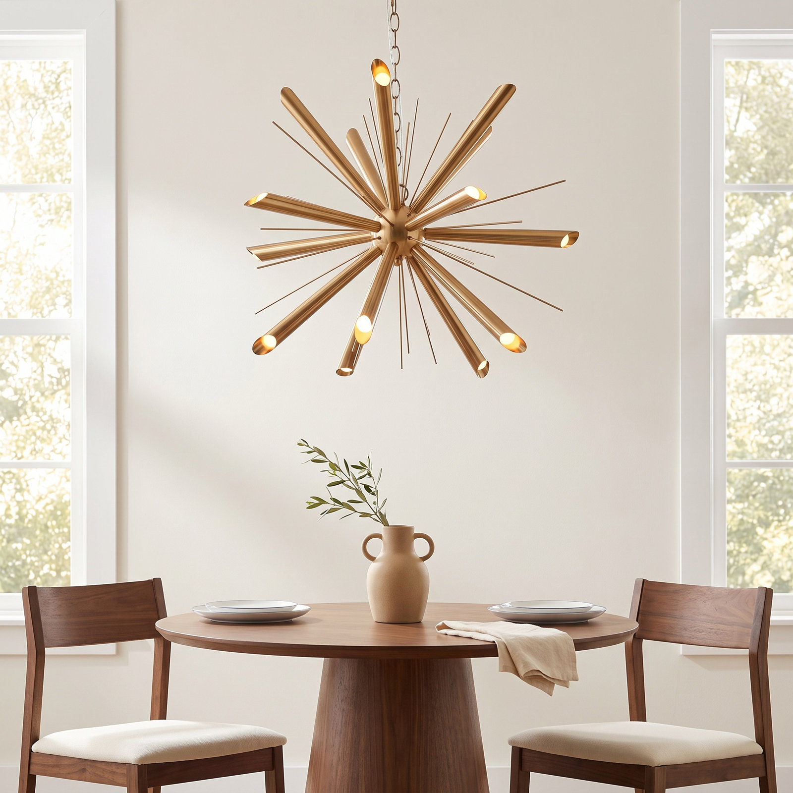 Alexandre Iron 15-Light Chandelier