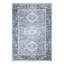Tapis bleu marine lavable antidérapant traditionnel - Donatas-97812363