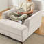 Fauteuil d'appoint rembourré surdimensionné de 41 po de largeur avec dossier réglable pour une utilisation multi-scène-132504733