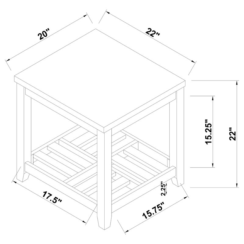 Table de bout Cliffview