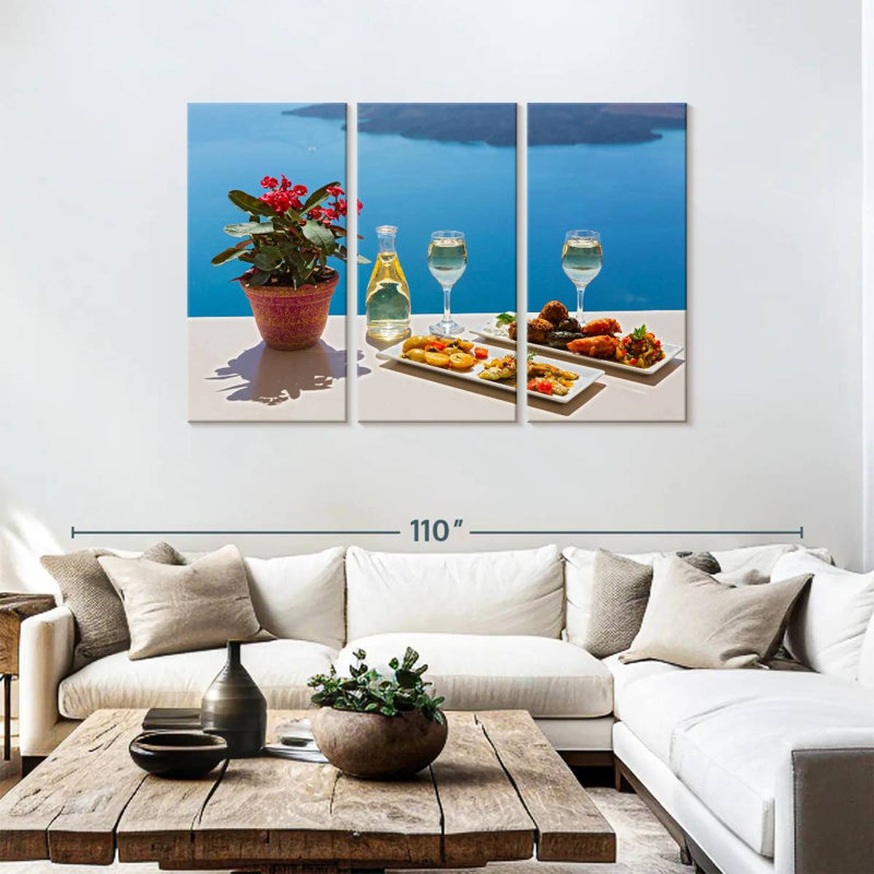 Yarlin Lunch With A View, 48" H x 74" W