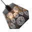 25cm H Metal Square Pendant Shade ( No Direct Attachment Method ) in Black