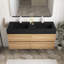 Meuble-lavabo avec lavabo à quartz et tiroirs à fermeture en douceur, meuble-lavabo mural flottant pour salle de bain moderne, lavabo une pièce-2128521909-2128521910-2128521904