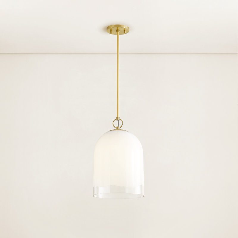 Luminaire suspendu 1 lumière Lennon, H 15,75 po x l 10 po x P 10 po