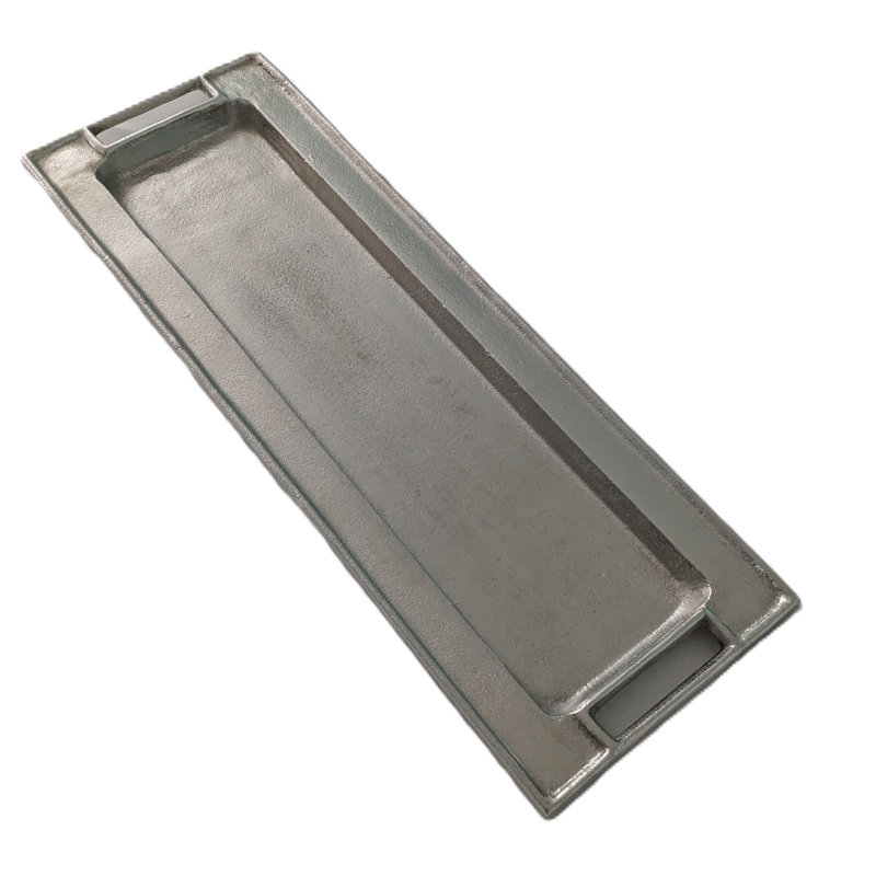 Rectangular Tray With Cut Handle: 23X8"