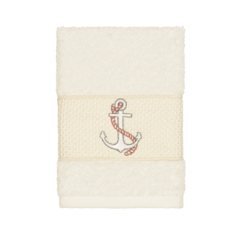 Easton Turkish Cotton Midweight Washcloth, Cream