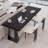 47.24"Black Pine Rectangular Desk-116502051