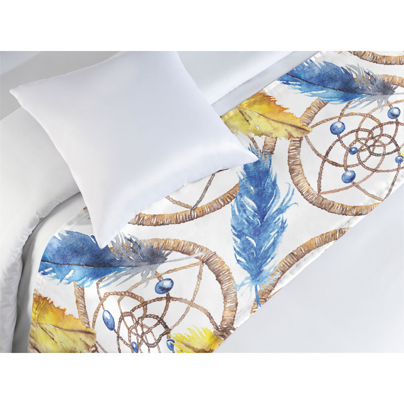 Foulard de lit Ambesonne Oriental Vibes, Lit simple