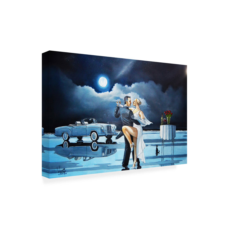Impression sur toile «Orphus Date Night III» par Ronald West, H 12 po x l 19 po x P 2 po