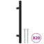 Metro Lane Cabinet Handles 20 Pcs Bronze 96 Mm Stainless Steel-142266311-142266318