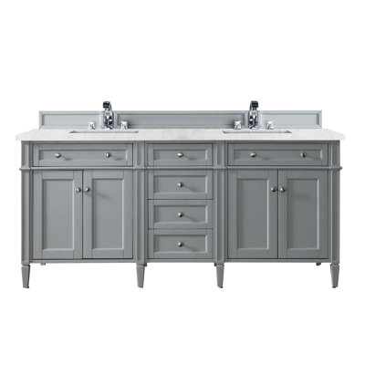 Brittany 72'' W Double Vanity