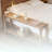 Couch Side Table,Console Table,Entryway Table,2-Tier Foyer Table
